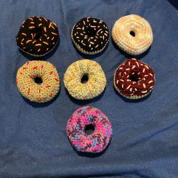Hand-Crafted Mini Crocheted Donut - Picture 8 of 11